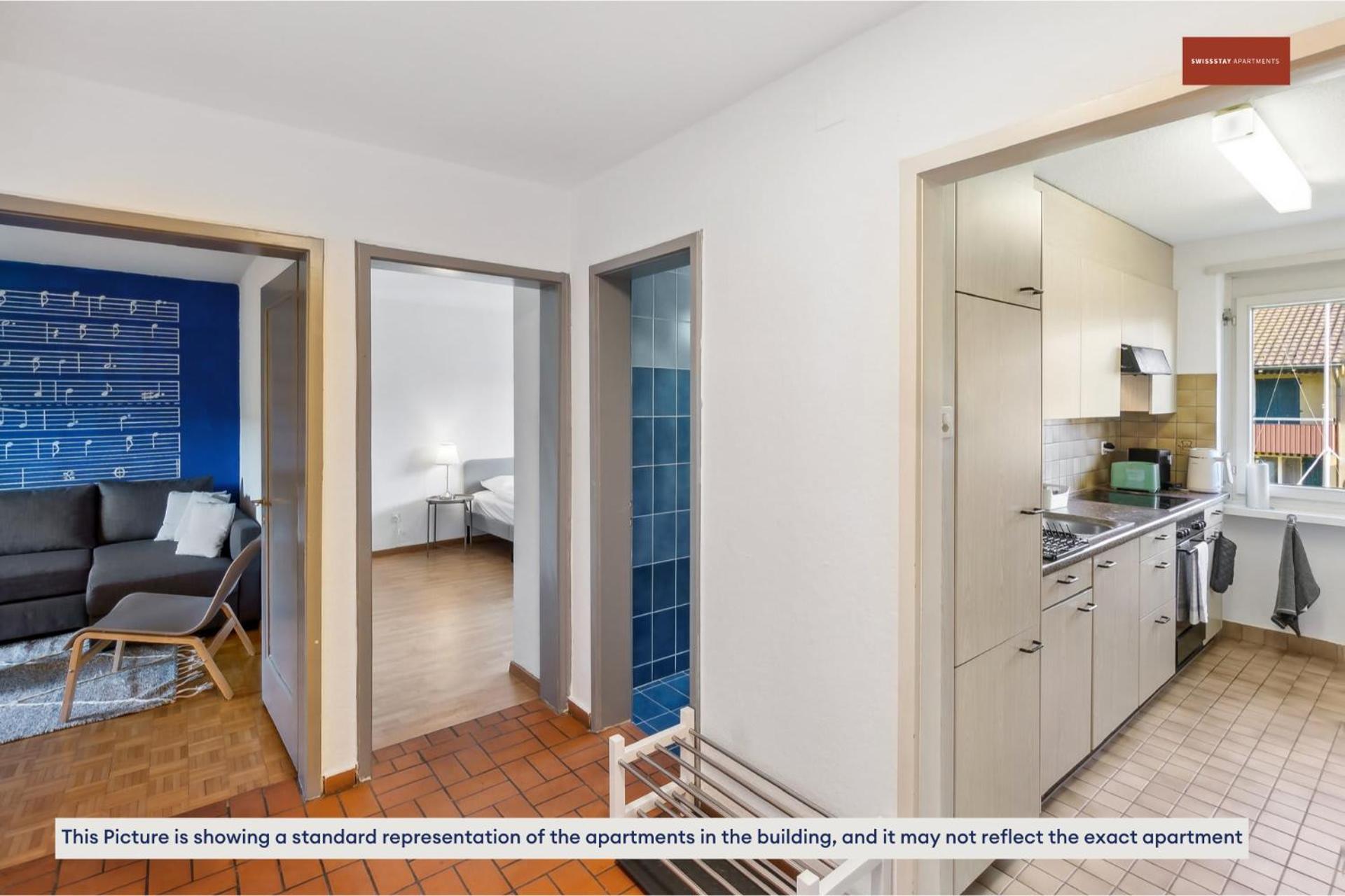 Urban Living Redefined: Apartment In Oerlikon Zurique Exterior foto