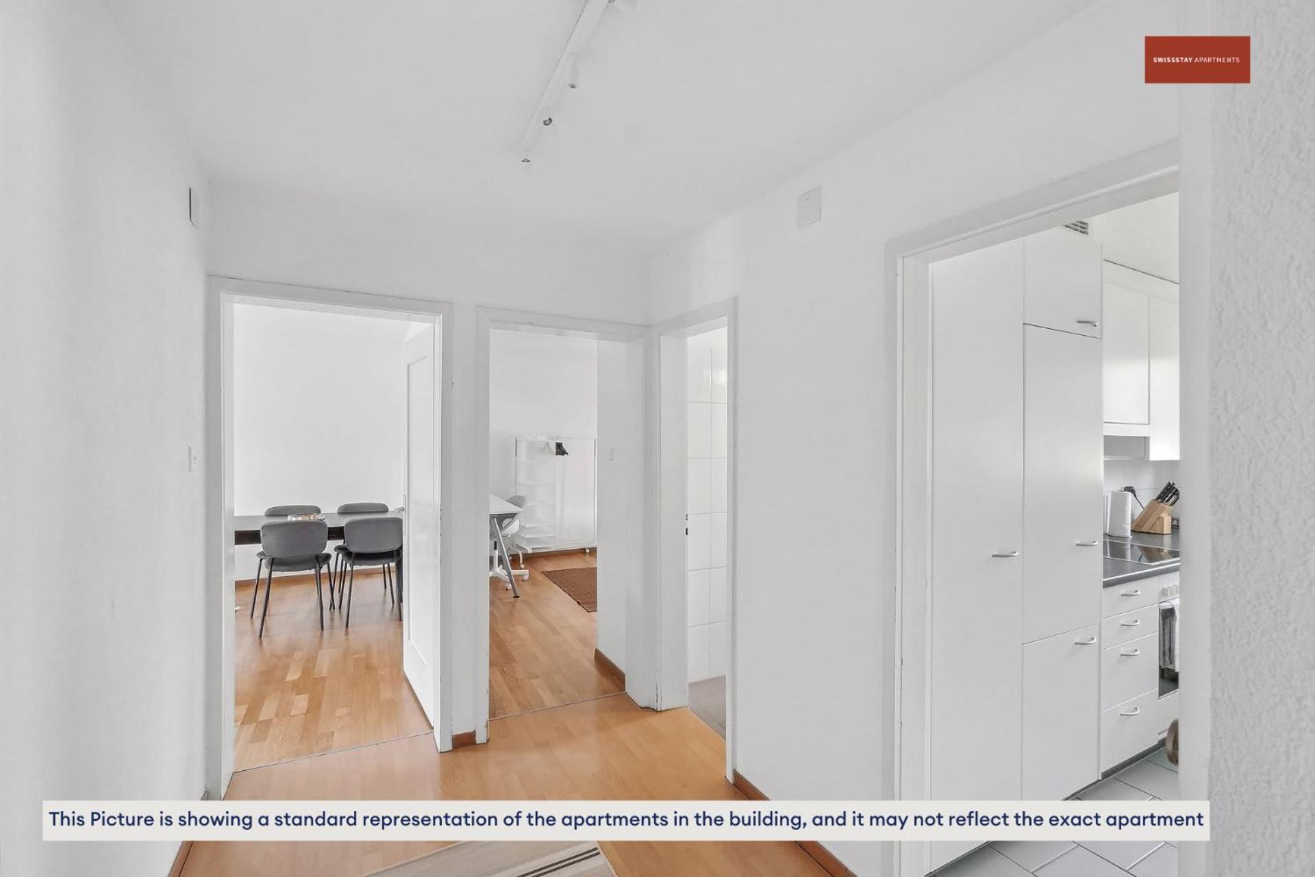 Urban Living Redefined: Apartment In Oerlikon Zurique Exterior foto